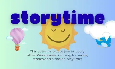 STORYTIME GRAPHIC WITH SUN 