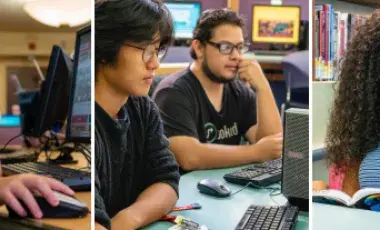 Image of students studying
