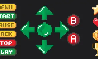 Video game buttons