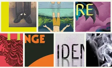 Cropped images of book covers 