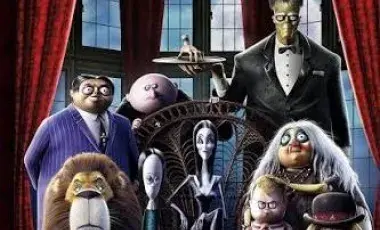 The Addams Family animated movie cover