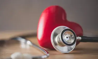heart and stethoscope