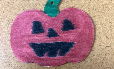 Pumpkin ornament