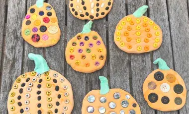 Clay Pumpkins