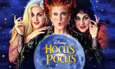 Three witches from Hocus Pocus