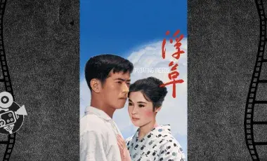 Two individuals under the blue sky and white clouds