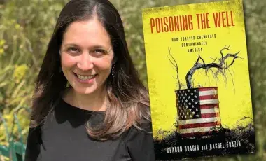 Sharon Udasin and her book