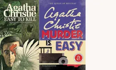 Cover art for "Easy to Kill"/"Murder Is Easy" by Agatha Christie.