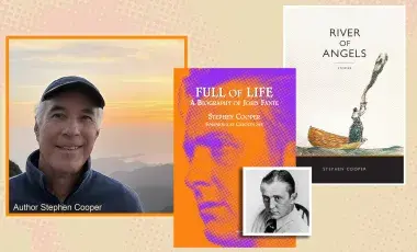 Stephen Cooper and his 2 books