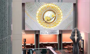 Digital commons and video wall
