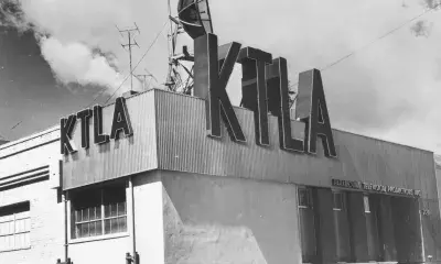 Exterior of historic KTLA building