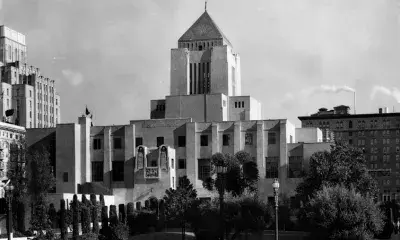 An early view of Central Library
