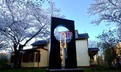 LED interactive sculpture