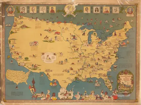 Map of the USA