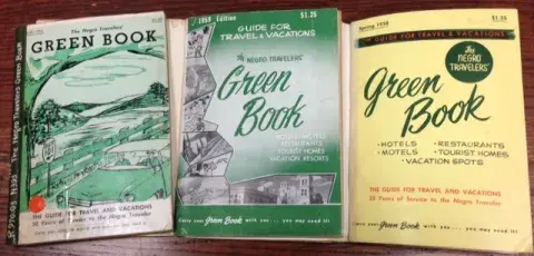 3 Negro Motorist Green Books
