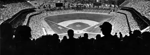 Dodger Stadium a view from the stands