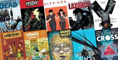 10 comic book covers