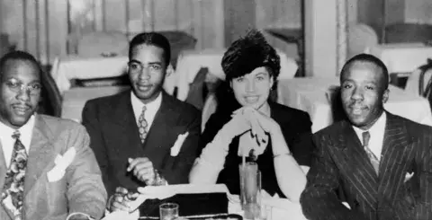 Nightclub at 42nd and Central Avenue, with Lucille and Edward on the right.