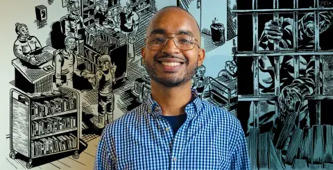 Cartoonist and illustrator, Medar de la Cruz