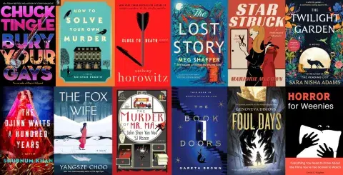 Book covers of favorite books