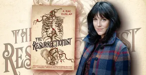 Author Delilah S. Dawson and her first novel, The Resurrectionist
