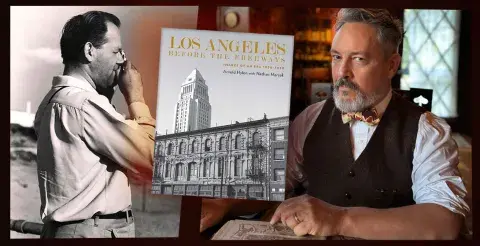 Authors Nathan Marsak and Arnold Hylen and book, Los Angeles Before the Freeways