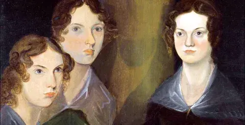 Oil painting of the Brontë Sisters