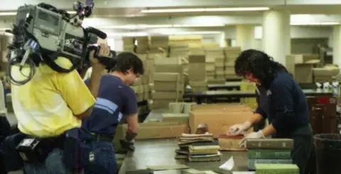 Boxing of damaged books
