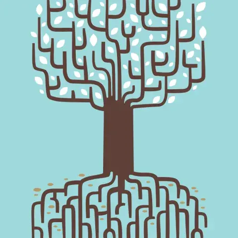 Illustrated family tree