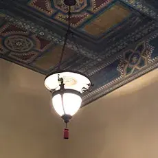Lawrie’s Ironwork and “Acorn” Lamps 