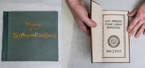 Two items from the time capsule