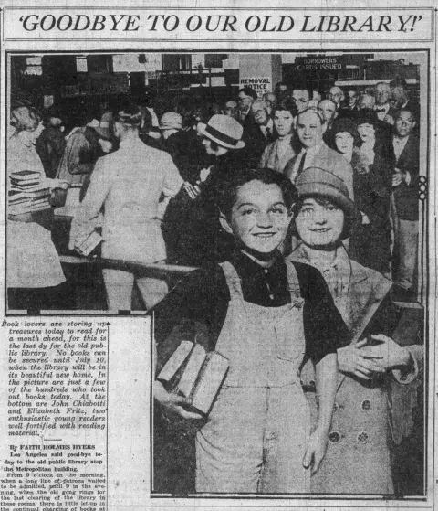 Los Angeles Evening Post Record, 1926 