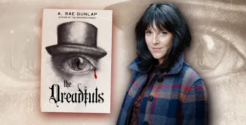 Rae Dunlap and her book The Dreadfuls