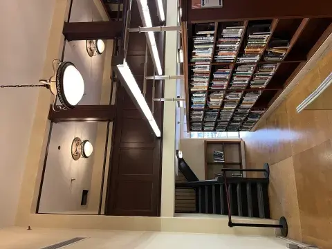 Loft in the Art Department that used to house drafting tables