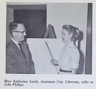 John Phillips talks to Kathy Laich 1961