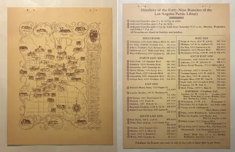 directory map of lapl from 1935