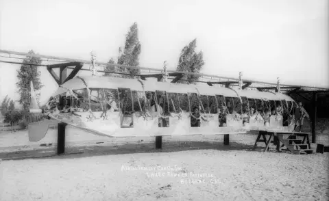 photo of prototype of trolley