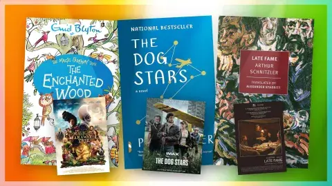 three books adapted into films