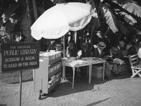 outdoor reading room