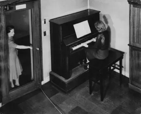 Music Department’s Piano Room at Central Library