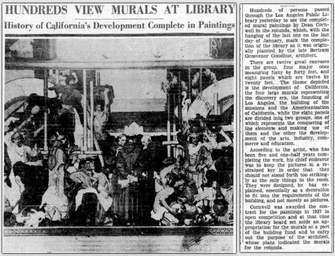 Los Angeles Times Historical article