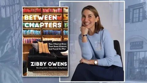 zibby owens and her book Between Chapters