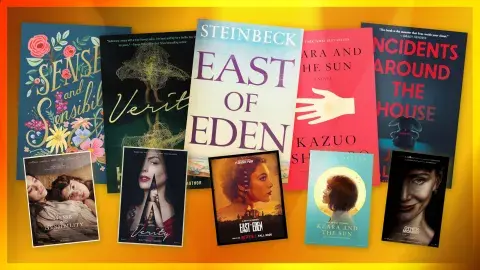 five books adapted into films