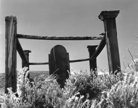 Bodie cemetery