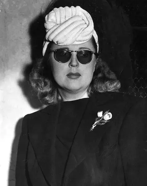 Photograph caption dated May 15, 1940 reads, "Mrs. Serena Peine - She Got Half of Girls