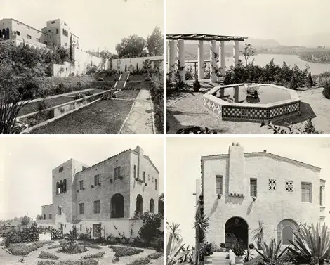 Villa Capistrano following its completion. California History Section Picture Catalog. California State Library.