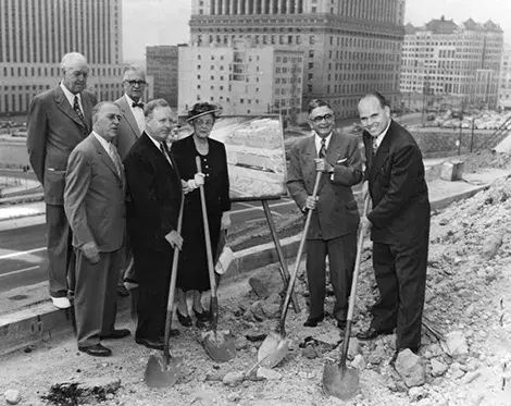 Fort Moore Pioneer Memorial groundbreaking