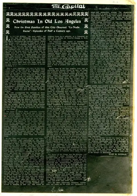 old newspaper named the Capital
