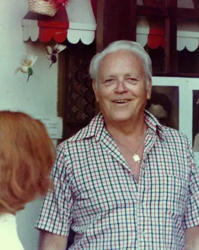 A smiling Forman Brown at an event at Turnabout House.