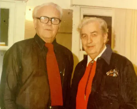 Forman Brown (Left) with Roddy Brandon ca. 1976